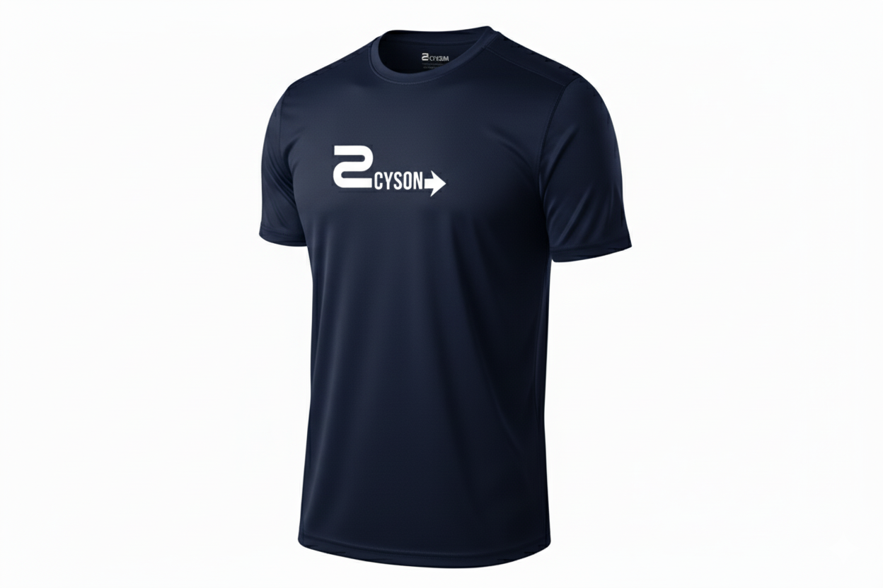 Camiseta deportiva antiolor unisex Cyson Azul